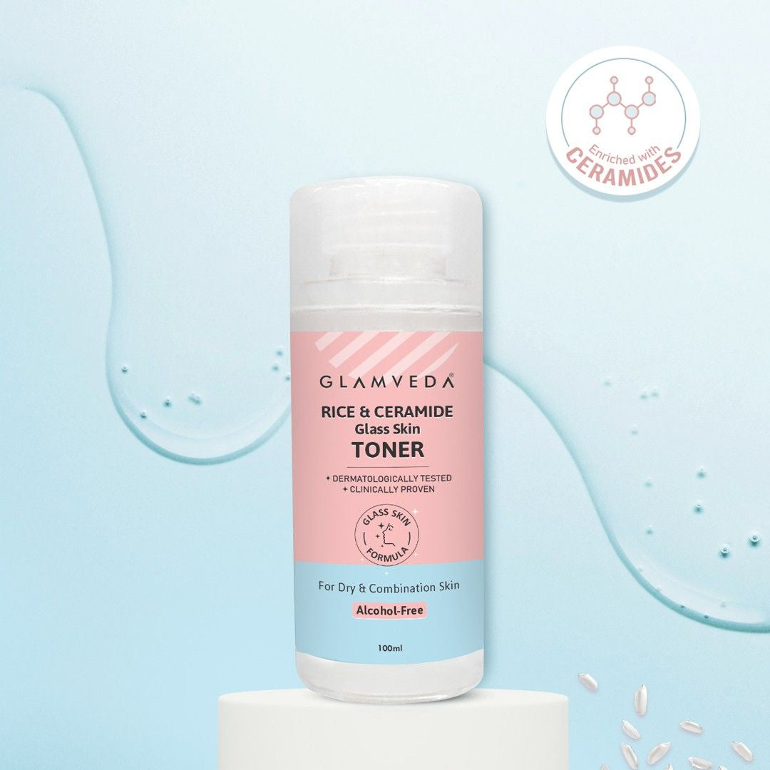 Glamveda Korean Glass Skin Rice Water Toner