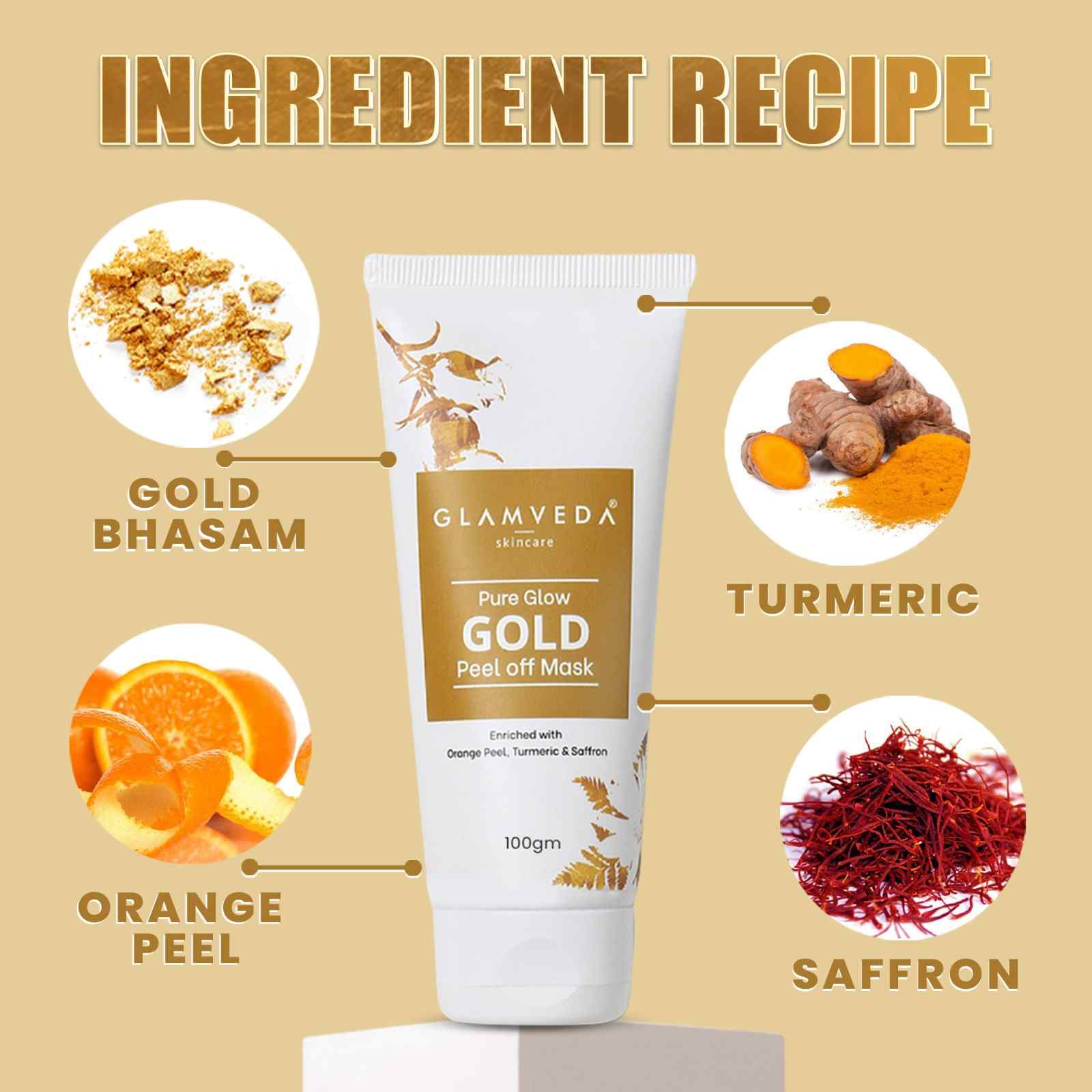 Pure Glow Gold Peel Off Mask