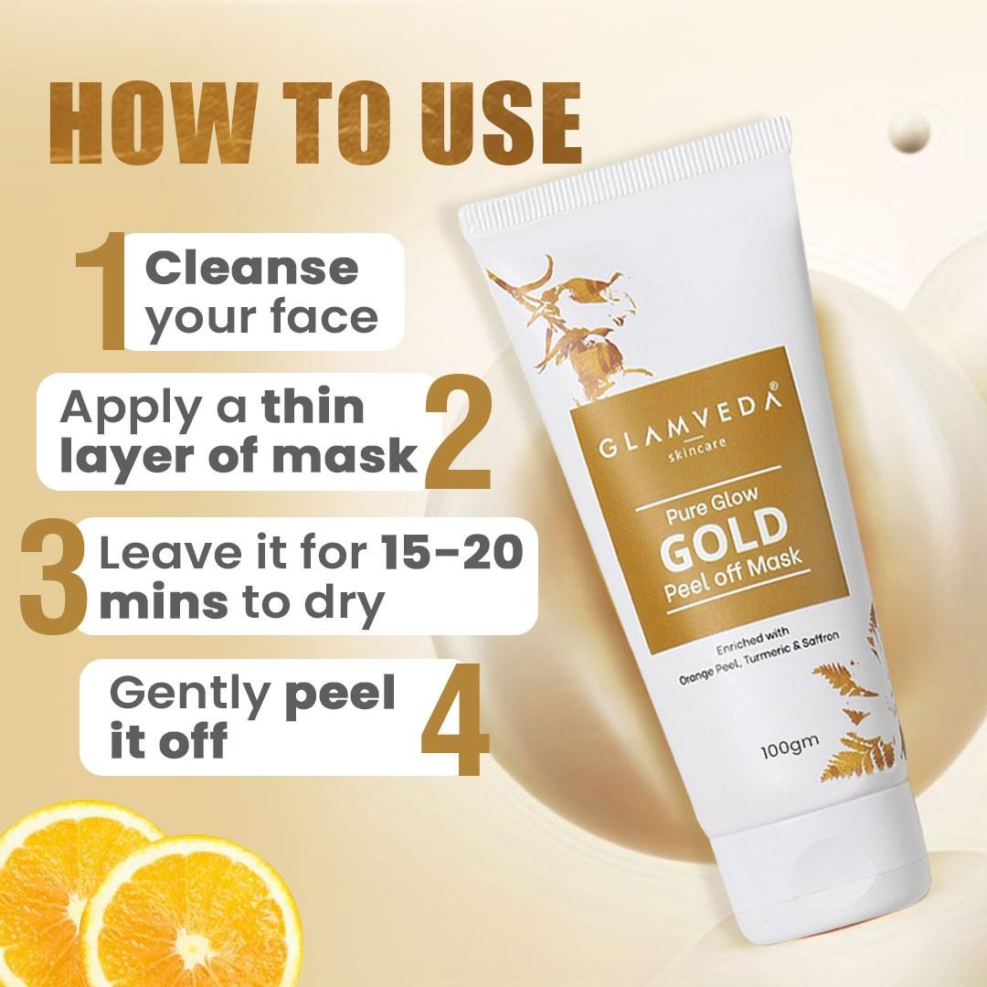 Pure Glow Gold Peel Off Mask