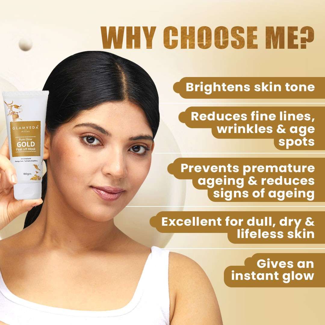 Pure Glow Gold Peel Off Mask
