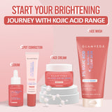 Glamveda 2% Kojic Acid Spot Corrector + Serum Duo – Fades Dark Spots, Acne Scars & Pigmentation