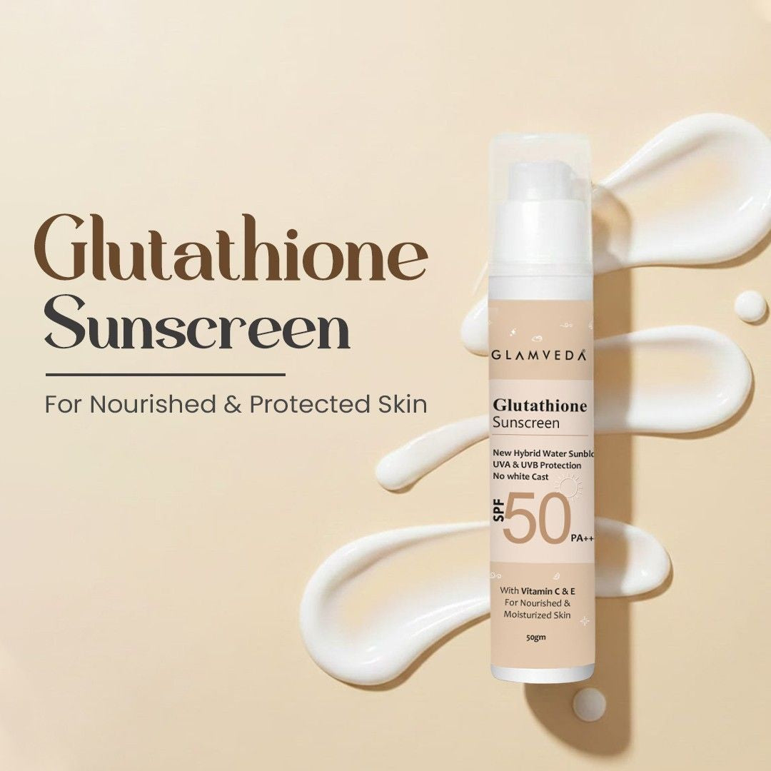 Glamveda Glutathione & Vitamin C Sunscreen SPF 50 Pa+++