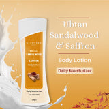 Glamveda Sandalwood Kesar & Milk Protein Body Lotion | Nourishes Skin | Even skin tone | All Skin Types | 100gm
