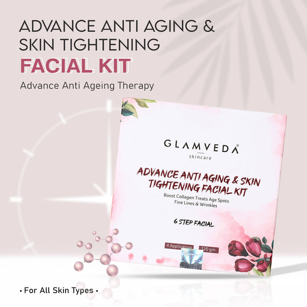 Glamveda advance anti ageing facial kit 120gm