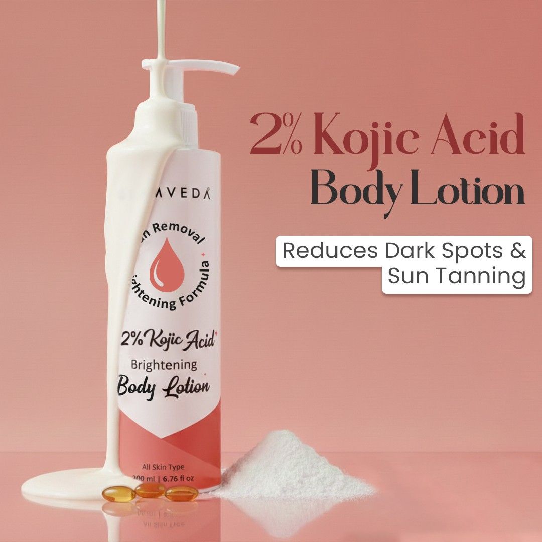 Body Lotion with Kojic Acid & Alpha Arbutin | Moisturizer | Deeply Nourishes & protects Skin