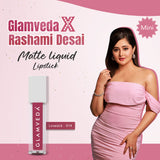 Glamveda X Rashami Desai Mini Liquid Lipstick (Lovesick - 014) - 1.2ml