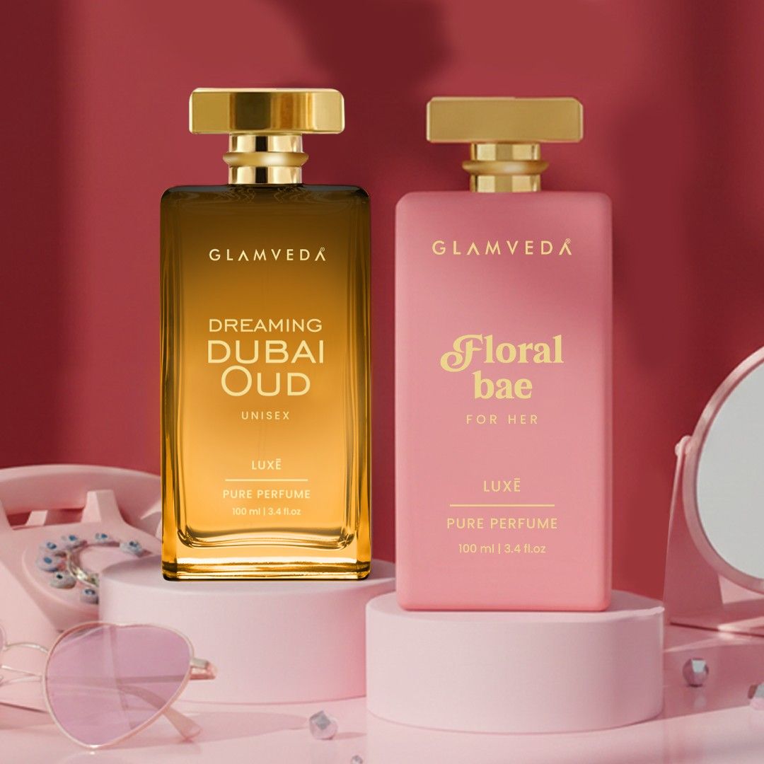Luxe Valentine Couple Perfume Set – Dreaming Dubai Oud & Floral Bae 100ml