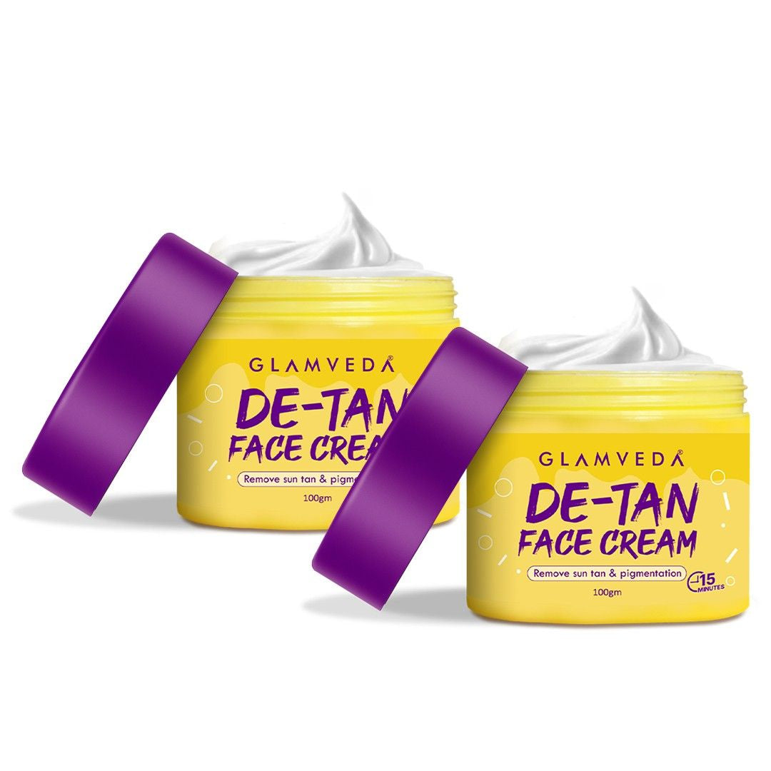 Glamveda De-Tan Face Cream