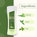 Glamveda Hydrating Aloevera & Neem Body Lotion | Nourishes Skin | Even skin tone | All Skin Types | 100gm