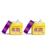 Glamveda De-Tan Combo Face Scrub & Face Cream Mask 200GM