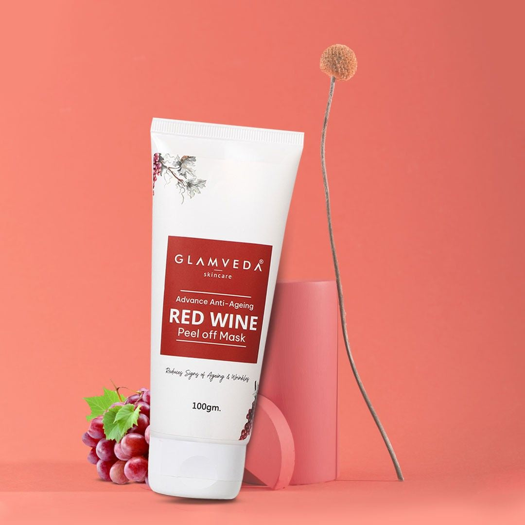 Glamveda Red Wine Peel Off Mask