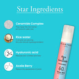 Glamveda Korean Glass Skin Rice & Ceramide Dewy Sunscreen SPF 50 PA+++