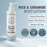 Rice & Ceramide Glass Skin Body Lotion Moisturizer| Deep Nourishment | 24 hrs Moisture lock