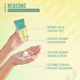 Glamveda Happy Foot Care Cream for Cracked Heels | Nourishment & Hydration