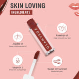 Glamveda X Rashami Desai Matte Mini Liquid Lipstick, Brown shade (Hippy - 024) 1.2ml