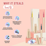 Glamveda Vibrant Eyeliner Squad – 4 Pop Shades to Glow Up Your Mood | Bold, Waterproof, & Easy to Apply