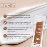 Glamveda Cocoa Butter & Almond Hydrating Body Lotion | Nourishes Skin | Even skin tone | All Skin Types | 100gm