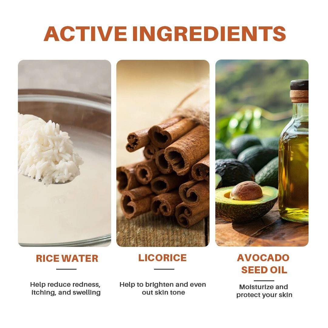 Glamveda Rice Water Brightening Facial Kit 40gm