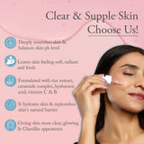 Glamveda Korean Glass Skin Rice Water & Ceramide Vitalizing Serum