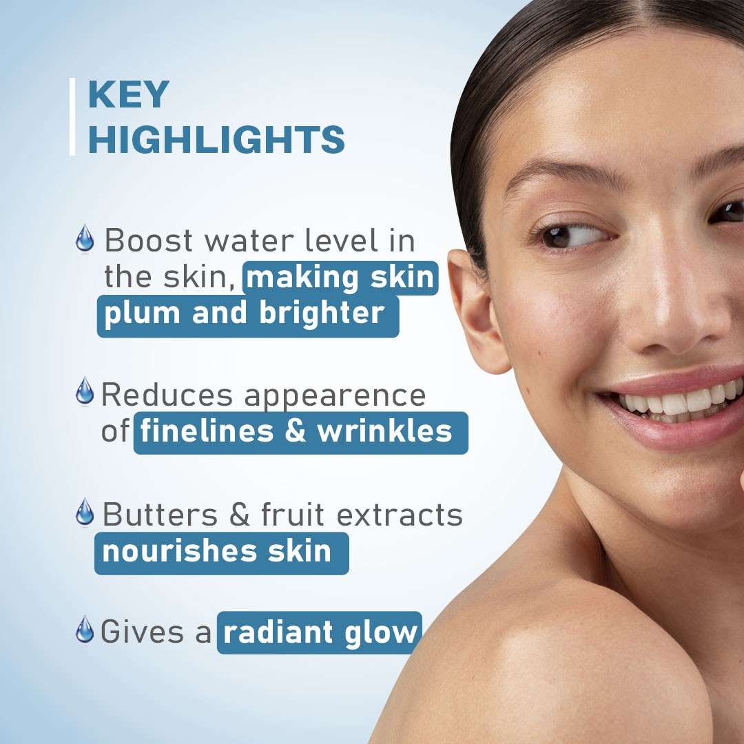 Glamveda Hyaluronic Acid Hydra boost Facial Kit 40gm