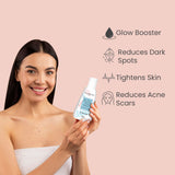 Glamveda Korean Glass Skin Rice & Ceramide Vitalizing Body Lotion