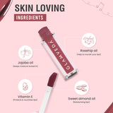 Glamveda X Rashami Desai Matte Mini Liquid Lipstick, Mauve shade (Sassy - 027) 1.2ml