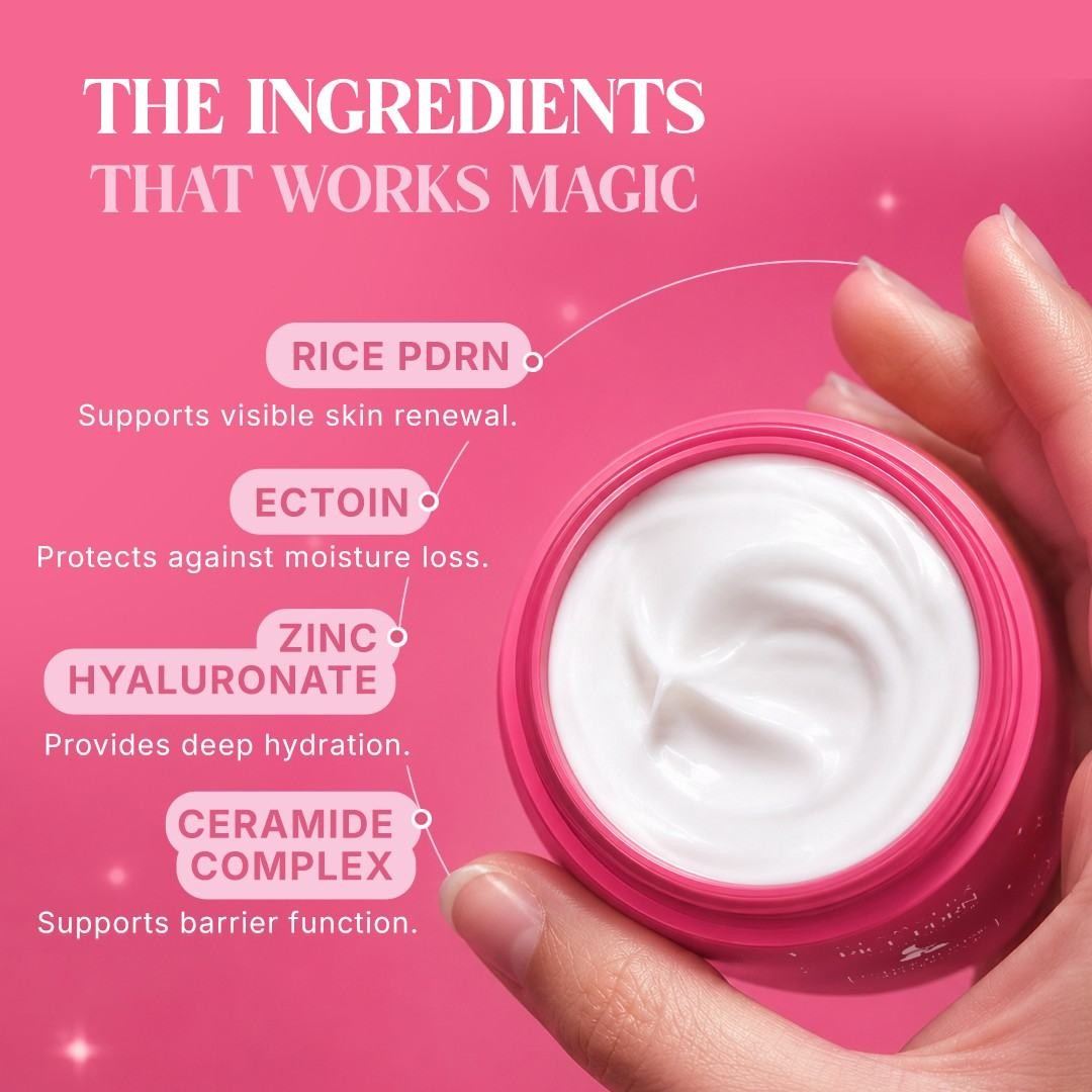 Rice PDRN & Collagen Night Mask for Glowing Skin