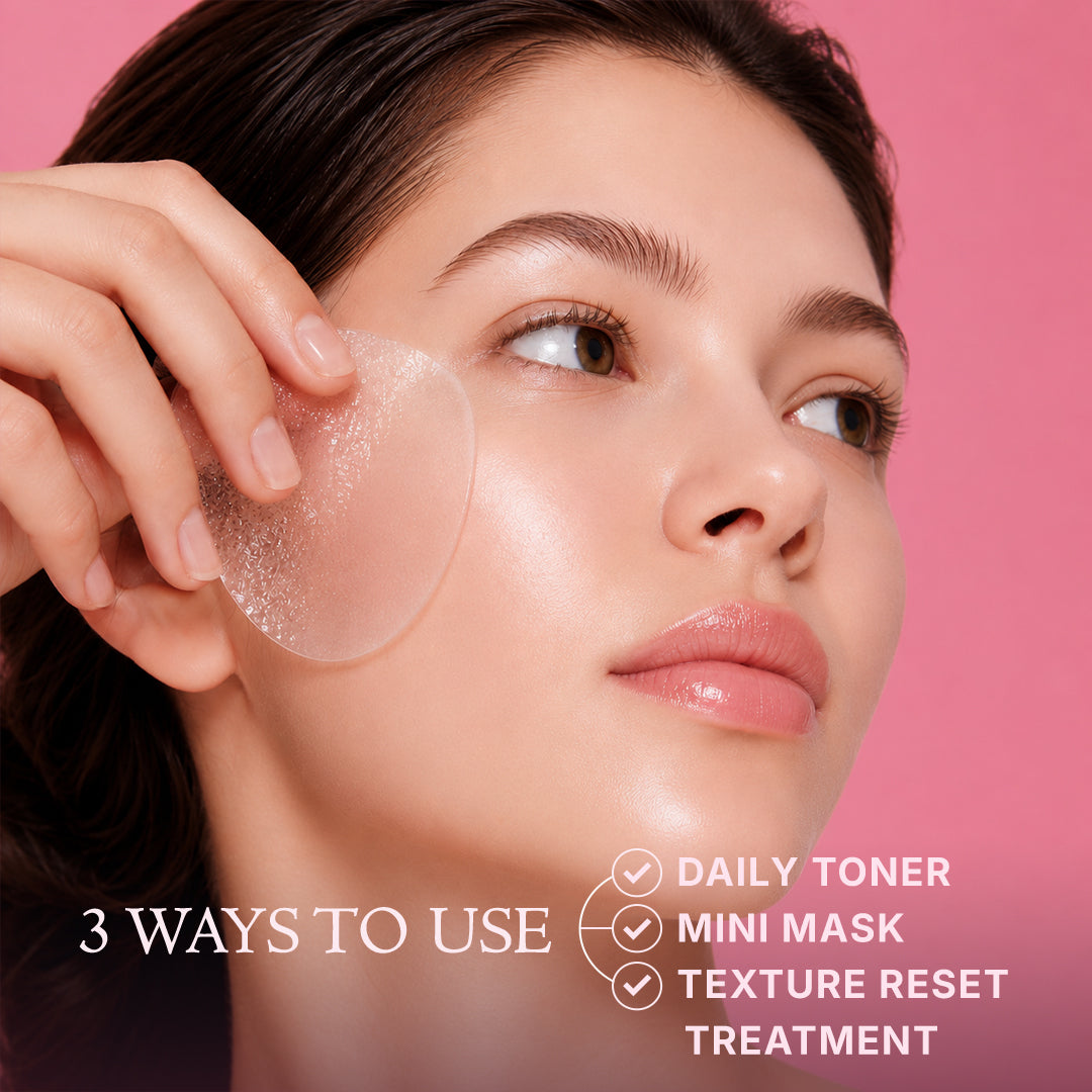 Rice PDRN Toner Pads with Glycolic Acid & Niacinamide | 40 Pads