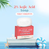 Glamveda 2% Kojic Acid Soap with Niacinamide For Pigmentation, Uneven Skin Tone