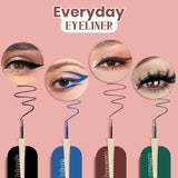 Glamveda Eyeliner Collection – 8 Bold Colors to Unleash Your Creativity | Smudge-Proof, Waterproof & Highly Pigmented