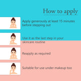 Glamveda Korean Glass Skin Rice & Ceramide Dewy Sunscreen SPF 50 PA+++