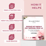 Glamveda Advance Anti Ageing Facial Kit 40gm