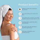 Glamveda Korean Glass Skin Rice & Ceramide Vitalizing Body Lotion