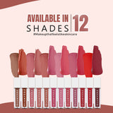 Glamveda X Rashami Desai Mini Liquid Lipstick (Midnight Romance - 013) - 1.2ml