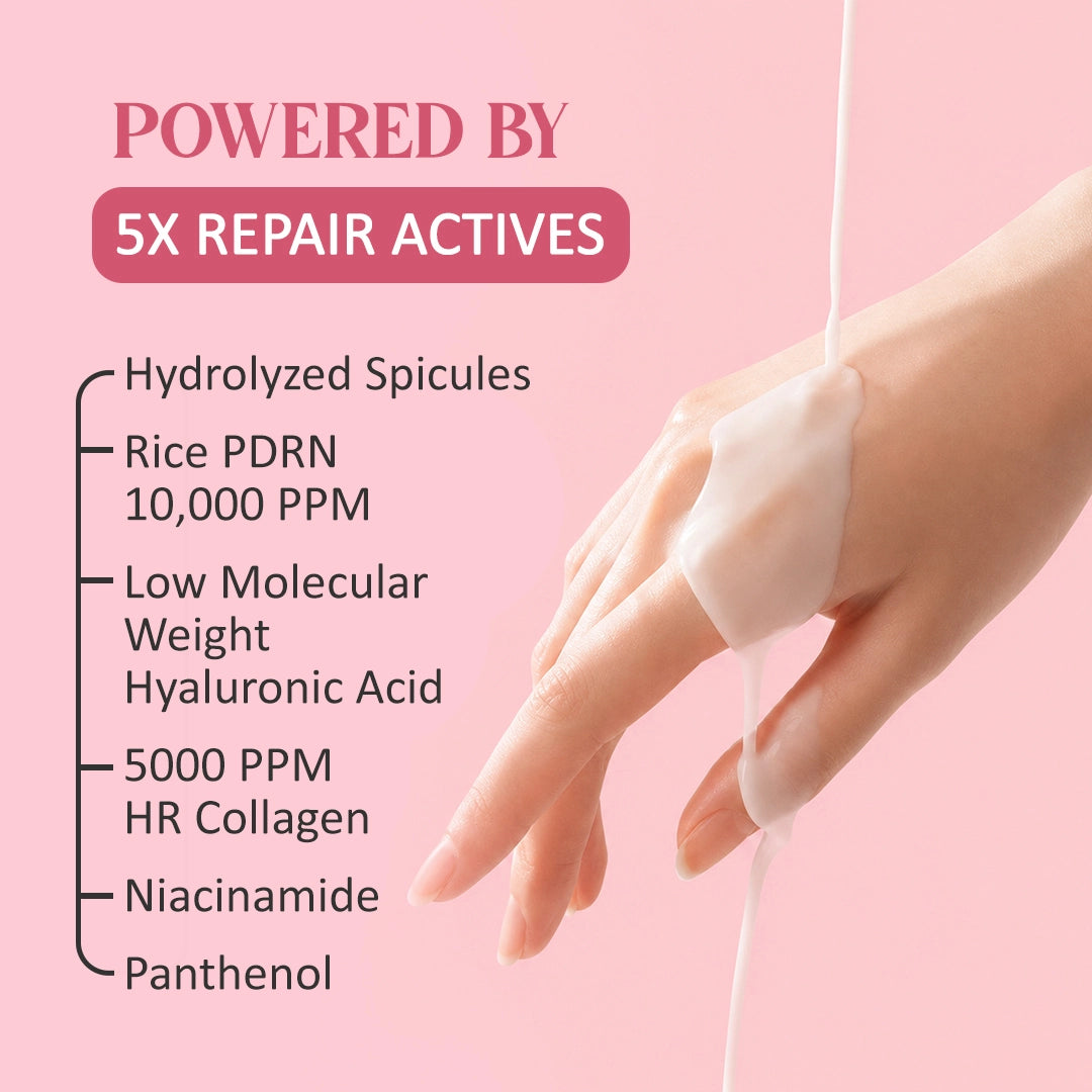 Rice PDRN 5X Cellular Repair Cica Microneedling Serum