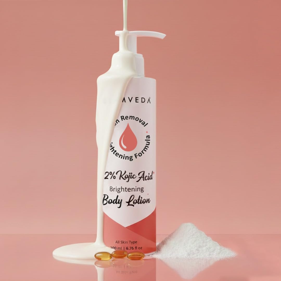 Body Lotion with Kojic Acid & Alpha Arbutin | Moisturizer | Deeply Nourishes & protects Skin