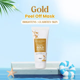 Glamveda Pure Glow Gold Peel Off Mask Enriched With Orange Peel | 60gm