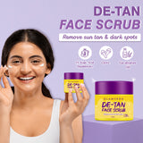 Glamveda De-tan Face Scrub