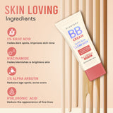 Glamveda BB Cream for Fair & Medium Skin Tone With SPF 50++++