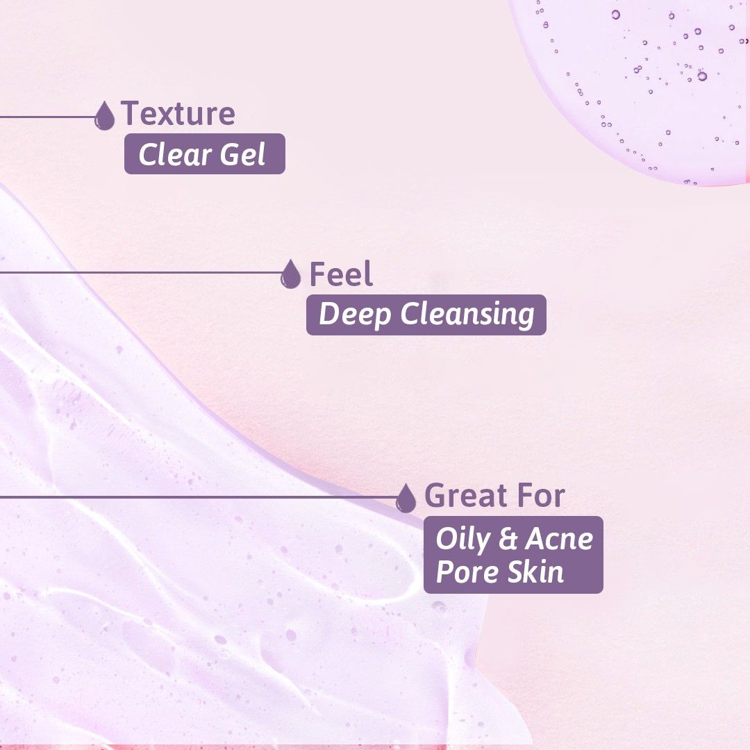 Glycolic acid & Salicylic Acid Anti Acne face wash