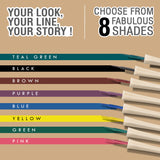 Glamveda Super Matte Liquid Eyeliner Intense Black