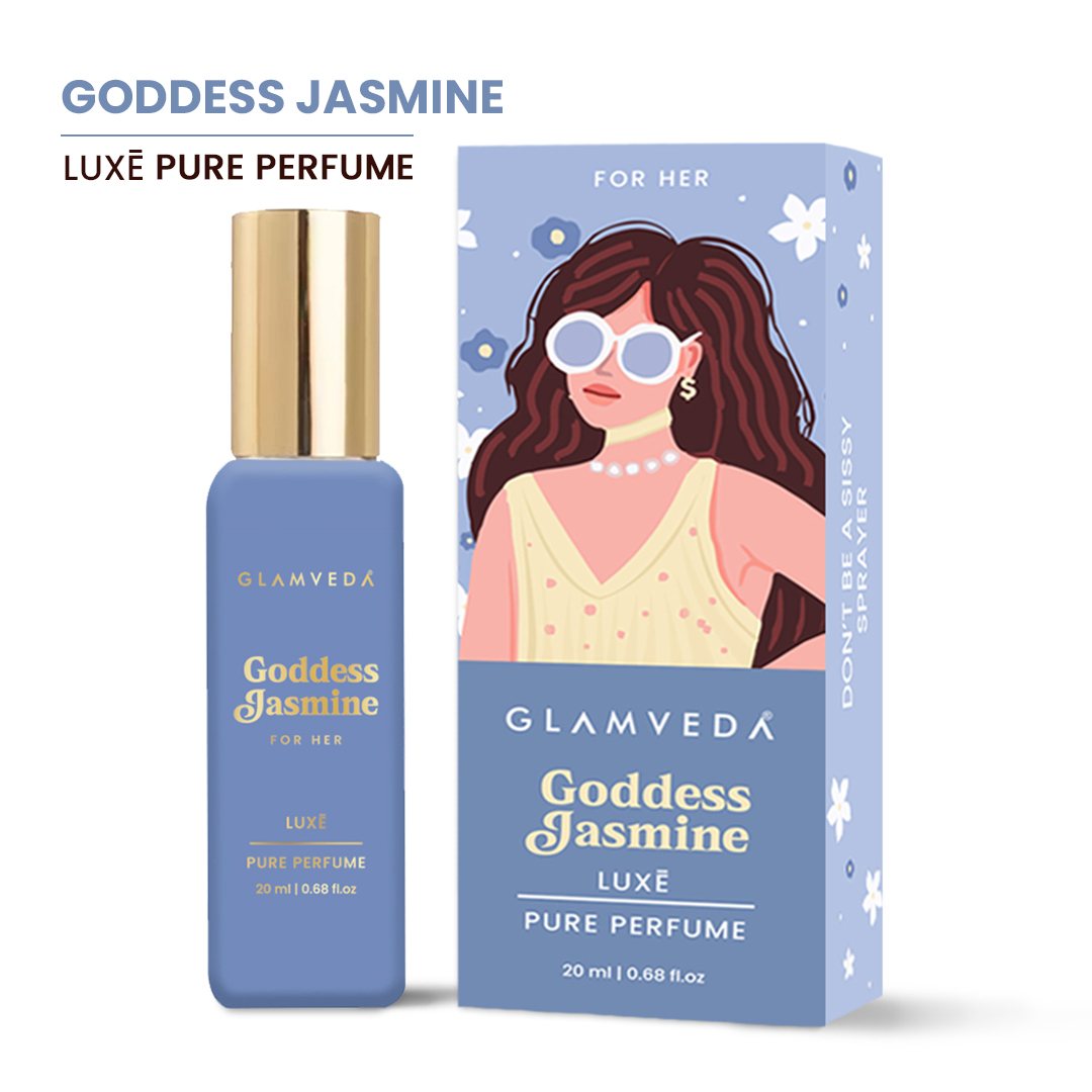 Goddess Jasmine – Luxe Pure Perfume for Her (20ml)