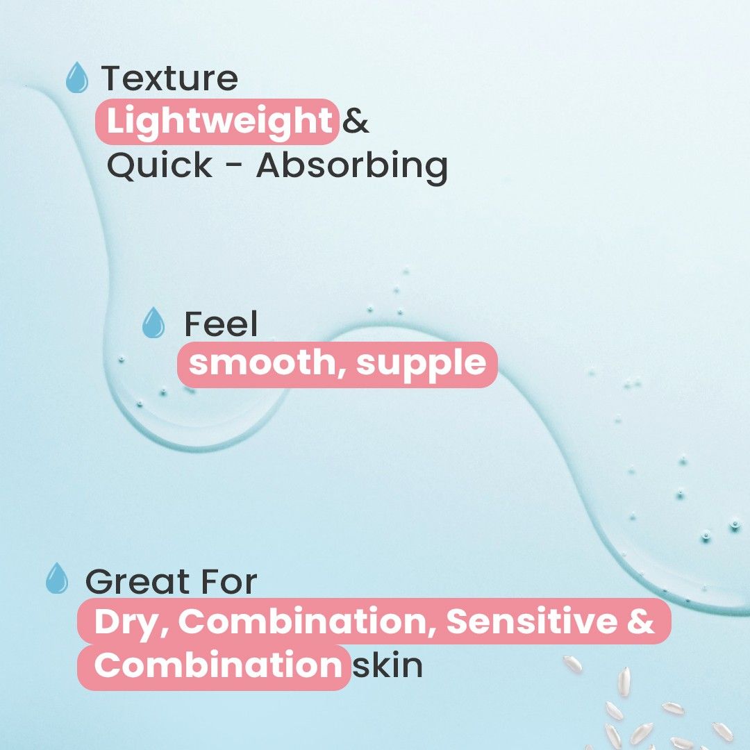 Korean Glass Skin Rice Water & Ceramide Vitalizing Serum