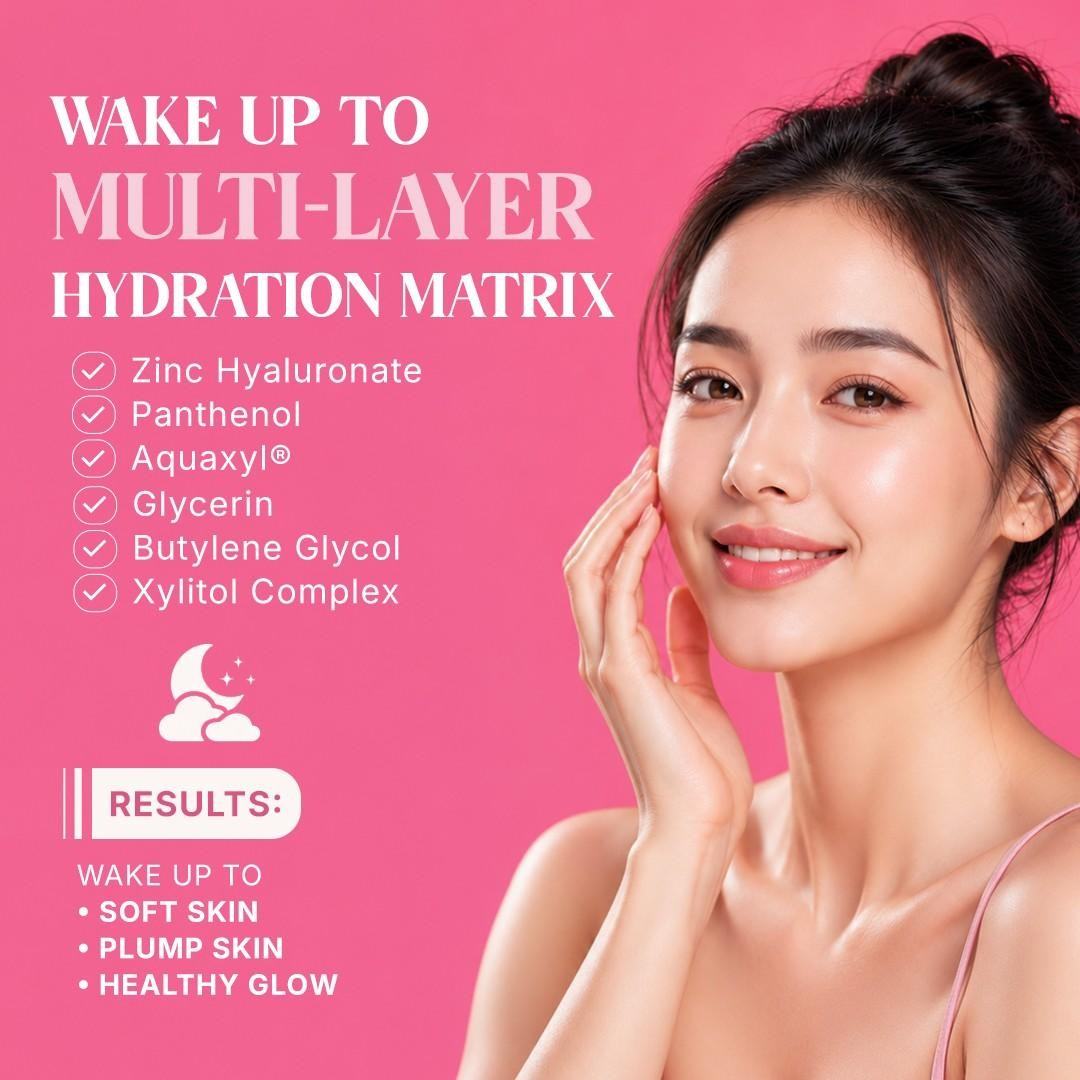 Rice PDRN & Collagen Night Mask for Glowing Skin