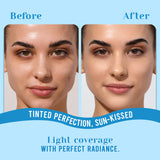 Glamveda Water Full 1% Hyaluronic Sunscreen SPF 70 PA++++ | Velvet Texture | Super Matte & Ultra Light | With Ceramides, Peptides & Niacinamide