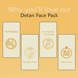 Glamveda De tan Face & Body Pack