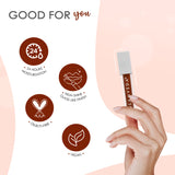 Glamveda X Rashami Desai Serum Infused Mini Lip Gloss (Pink in Paris - 111) - 1.2ml