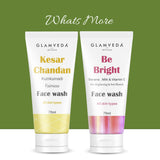 Glamveda Clear Skin Tea Tree, Neem & Aloe Vera Anti Acne Face Wash
