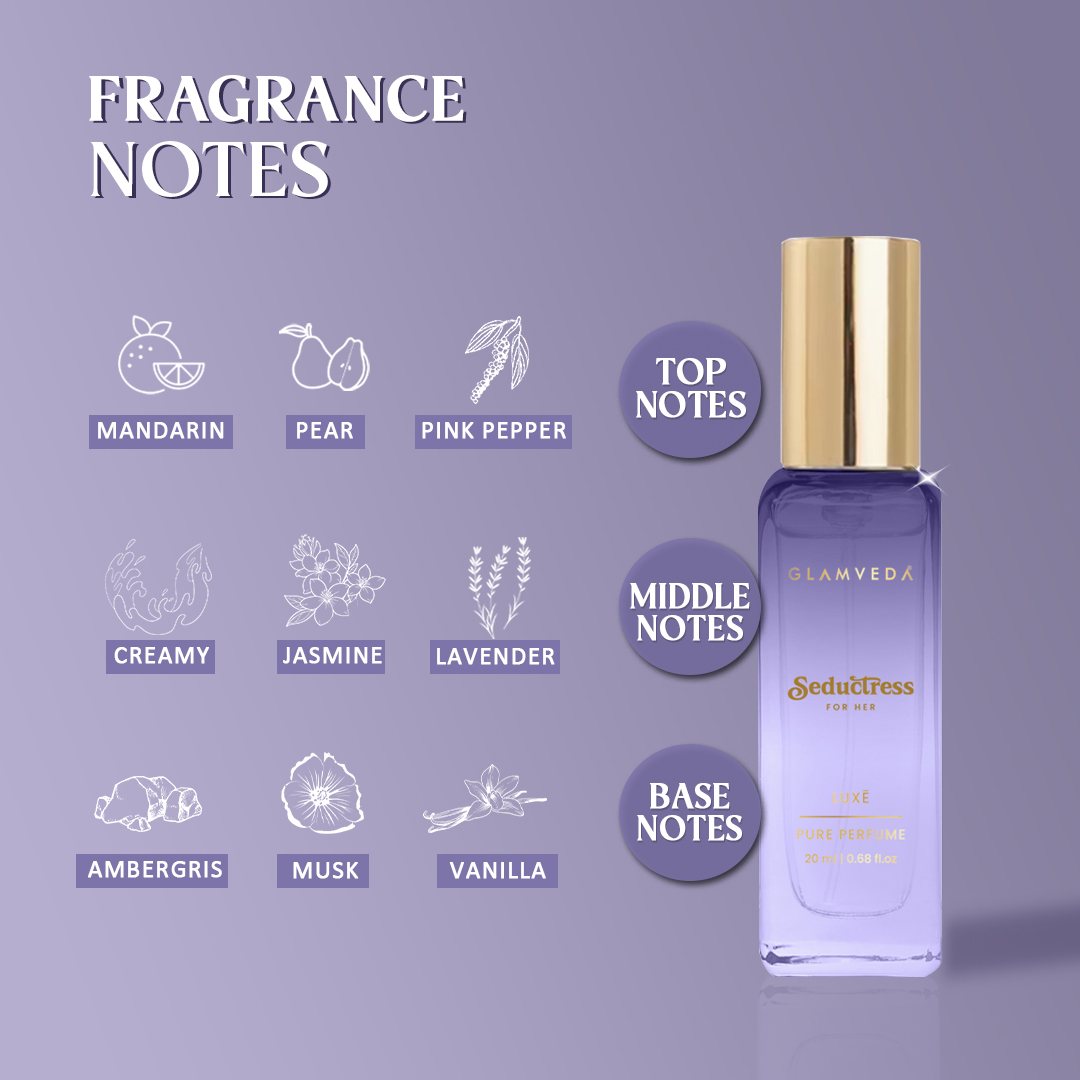 Seductress – Luxe Pure Perfume for Her (20ml)