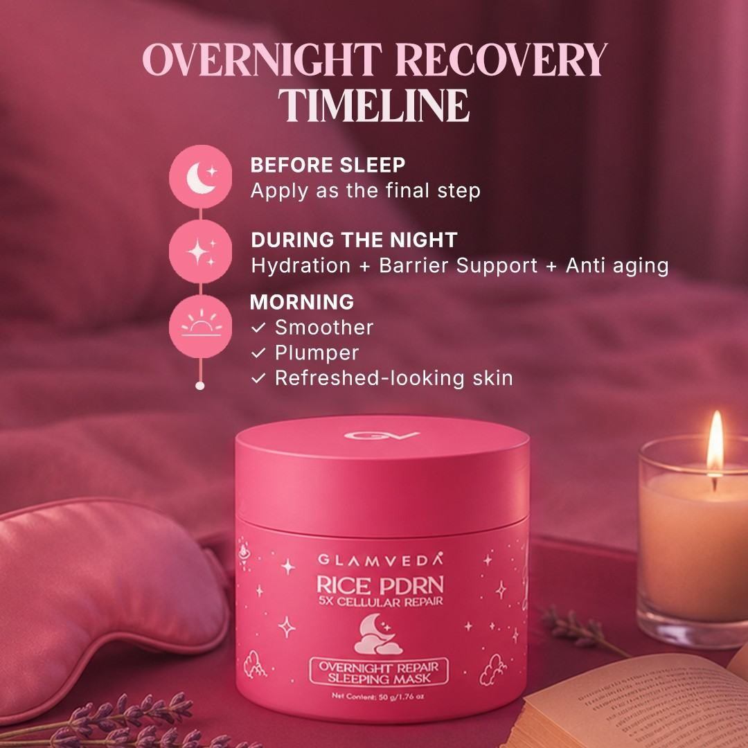 Rice PDRN & Collagen Night Mask for Glowing Skin